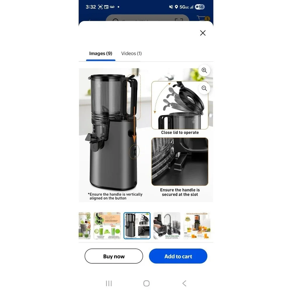 Masticating Juicer Machines Slow Cold Press Juicer